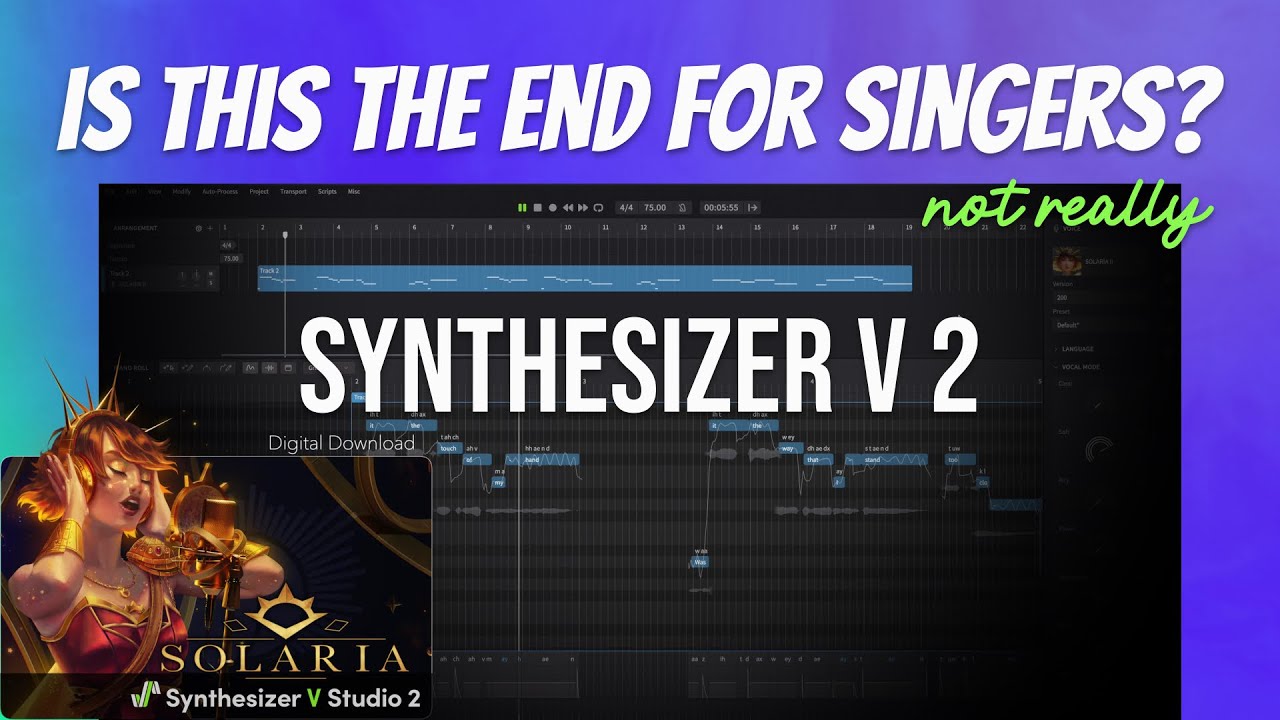 Synthesizer V 2 | Vocal AI Demo & Review