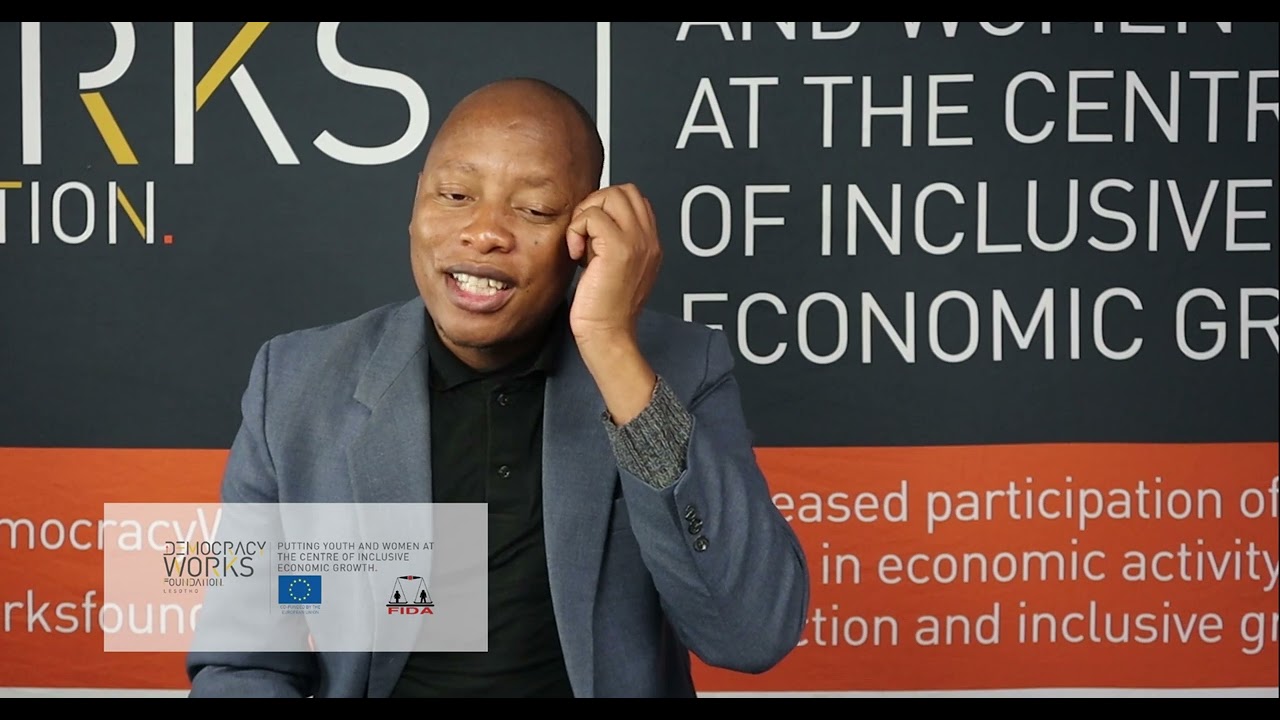 DWF #CSOVoices Ep 3 | Putting Youth and Women in the Centre of Inclusive Economic Growth Lesotho