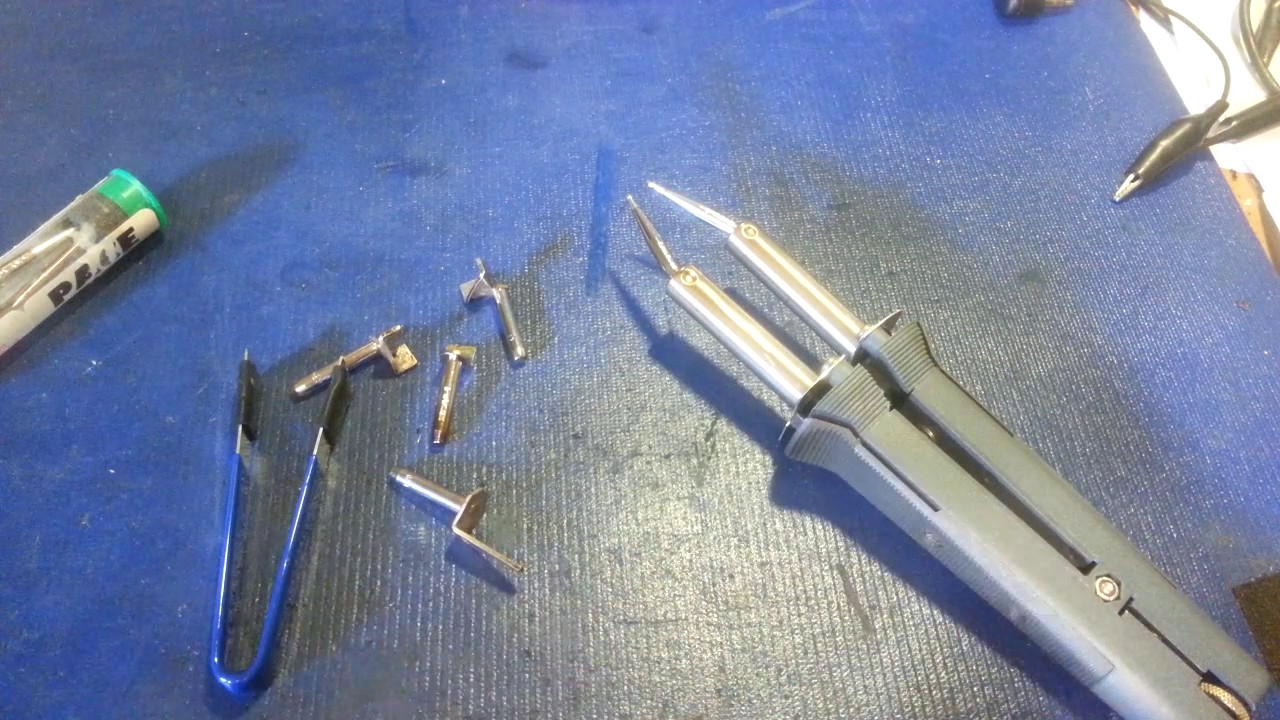 A tip on tips. Pace Thermo Tweez SMD tweezers.