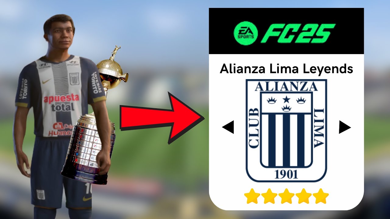 Intento ganar la Libertadores con las leyendas de Alianza Lima