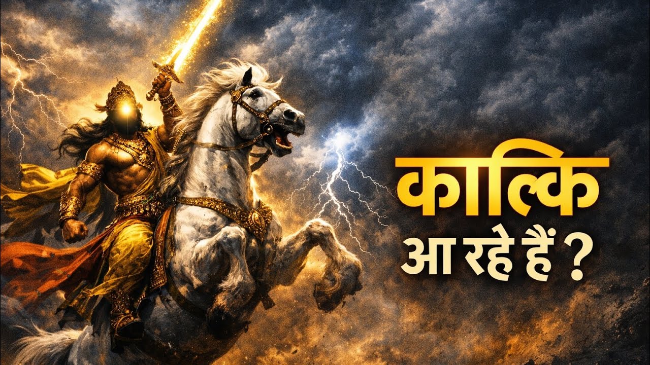 Kalki Avatar Aa Rahe Hain 🚩 | Kalyug Ka Ant Ya Naya Yug? 🔱 | #trending #kalki  #ai 