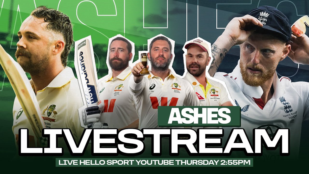 Hello Sport Live: Ashes Brisbane Test | Day 1
