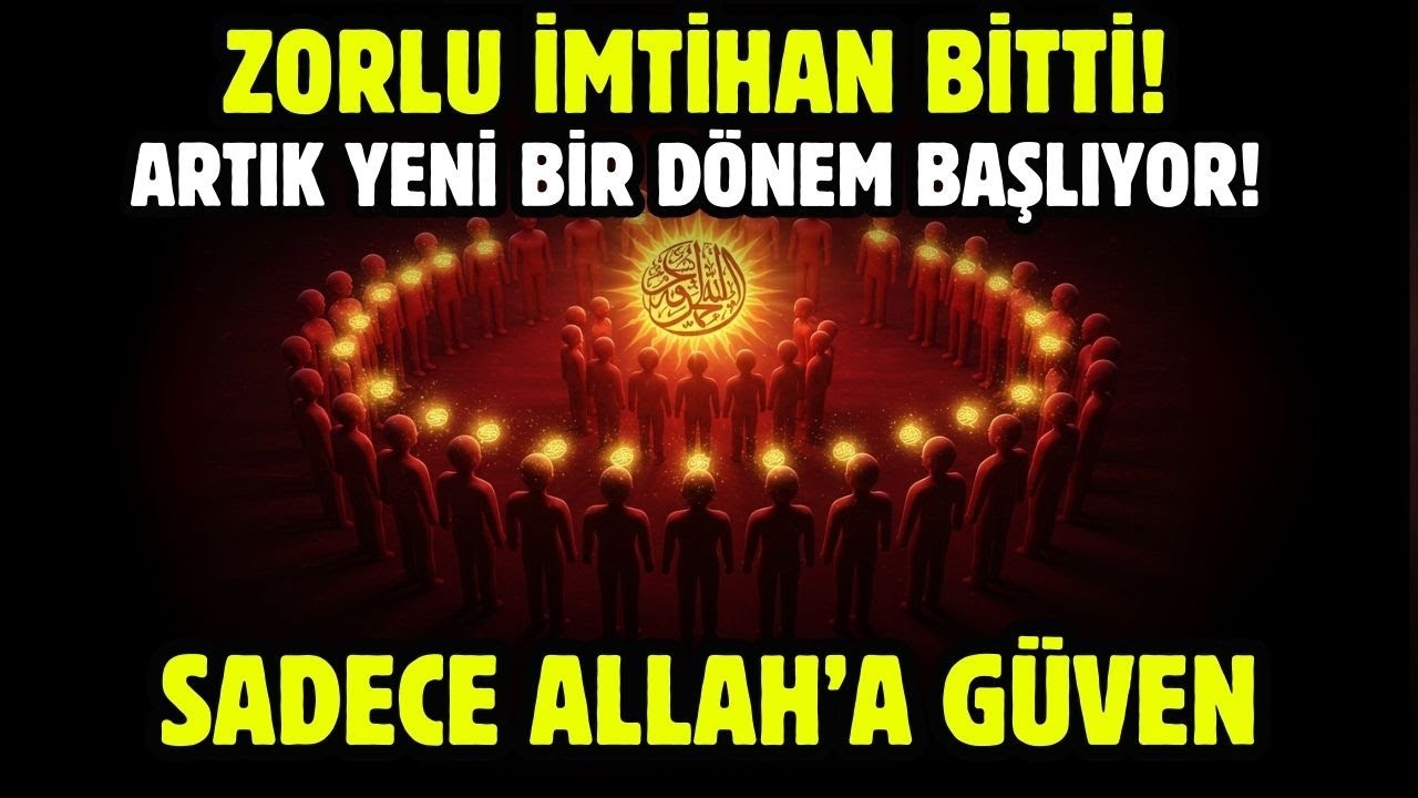 ZORLU İMTİHAN BİTTİ! ARTIK SENİN İÇİN YENİ BİR DÖNEM BAŞLIYOR!