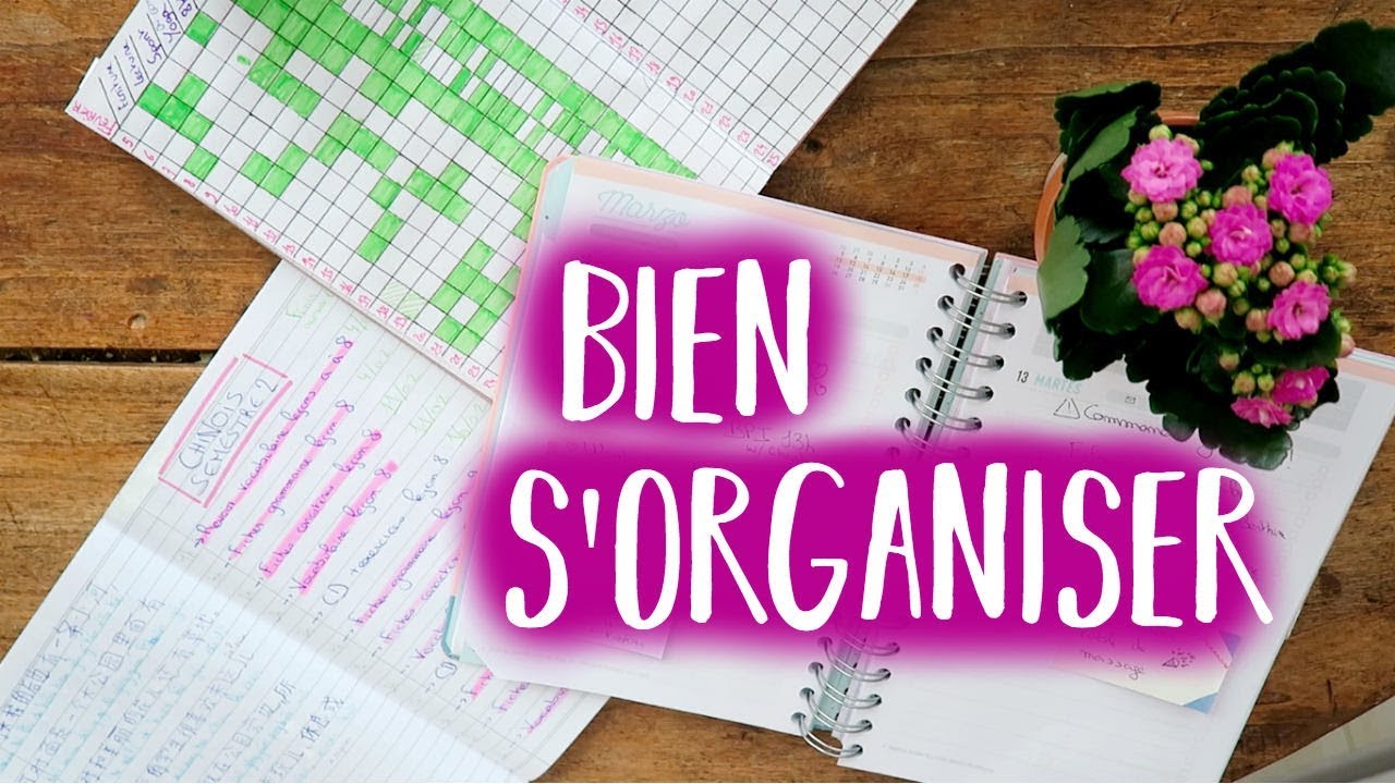 MON ORGANISATION : Agenda, Tracker, Planning