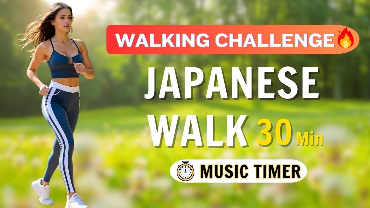 Japanese 3×3 Walking Workout 🚶‍♀️ 30-Min Cardio to Burn Fat & Lose Weight