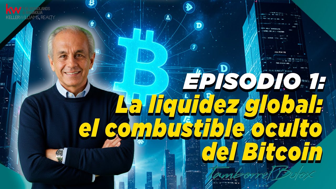 Por qu&eacute; la Liquidez Global es el Combustible Oculto para el Viaje en Cohete de Bitcoin Ep. 1