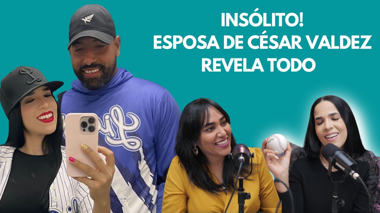 Massiel Pel&aacute;ez, esposa del Pitcher C&eacute;sar Valdez nos revela TODO sobre su Vida.