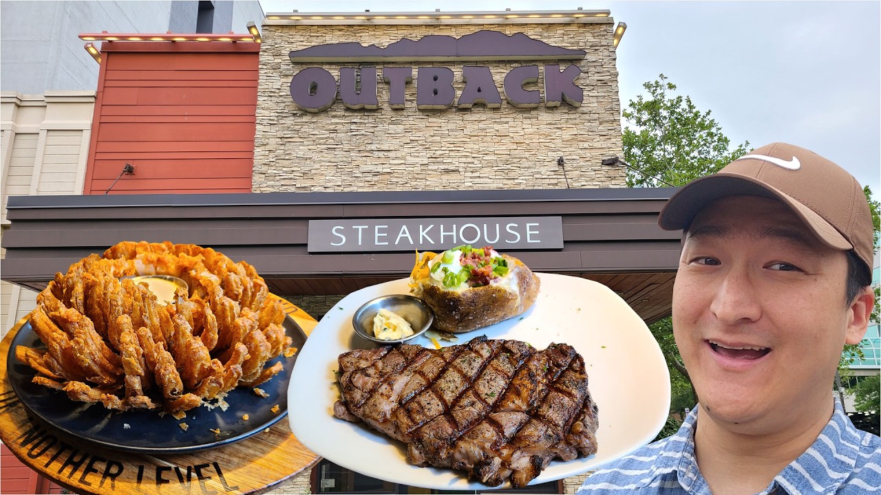 Что случилось с OUTBACK?! Пробую бывшую КРУПНЕЙШУЮ в мире сеть стейкхаусов!