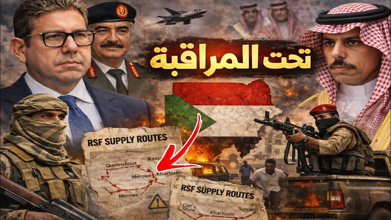 القاهرة تتحرك في ليبيا و تسلم خرائط لتحركات الدعم السريع والرياض تحذر أديس أبابا بسبب معسكرات غامضة 