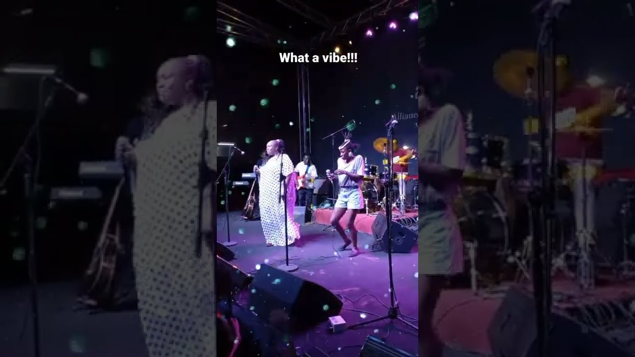 Iddi Aching Live At the Alliance Franchise on World Music Day