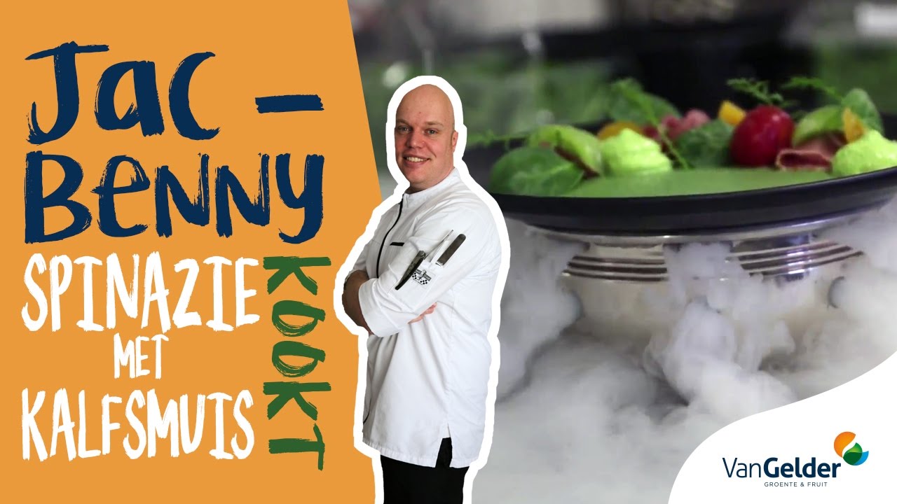 Jac-Benny kookt: Spinazie met kalfsmuis