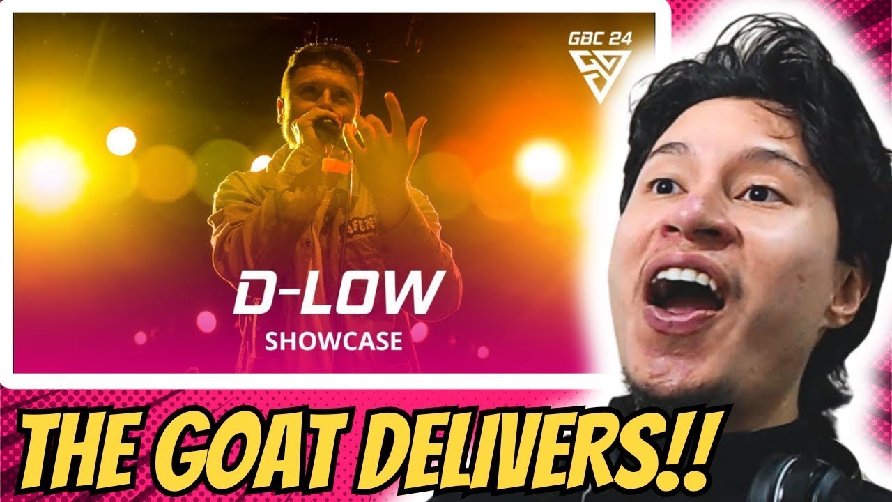 The GOAT Delivers!! | D-Low - Showcase - German Beatbox Championship 2024 | REACTION