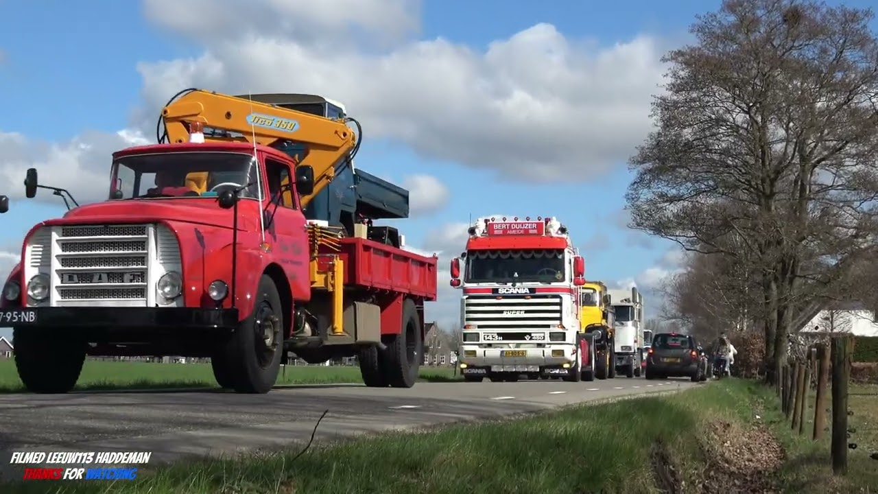 OCV jaarlijkse lenterit 2025 - Oldtimer Trucks rijden over de Veluwe - The movie 4K
