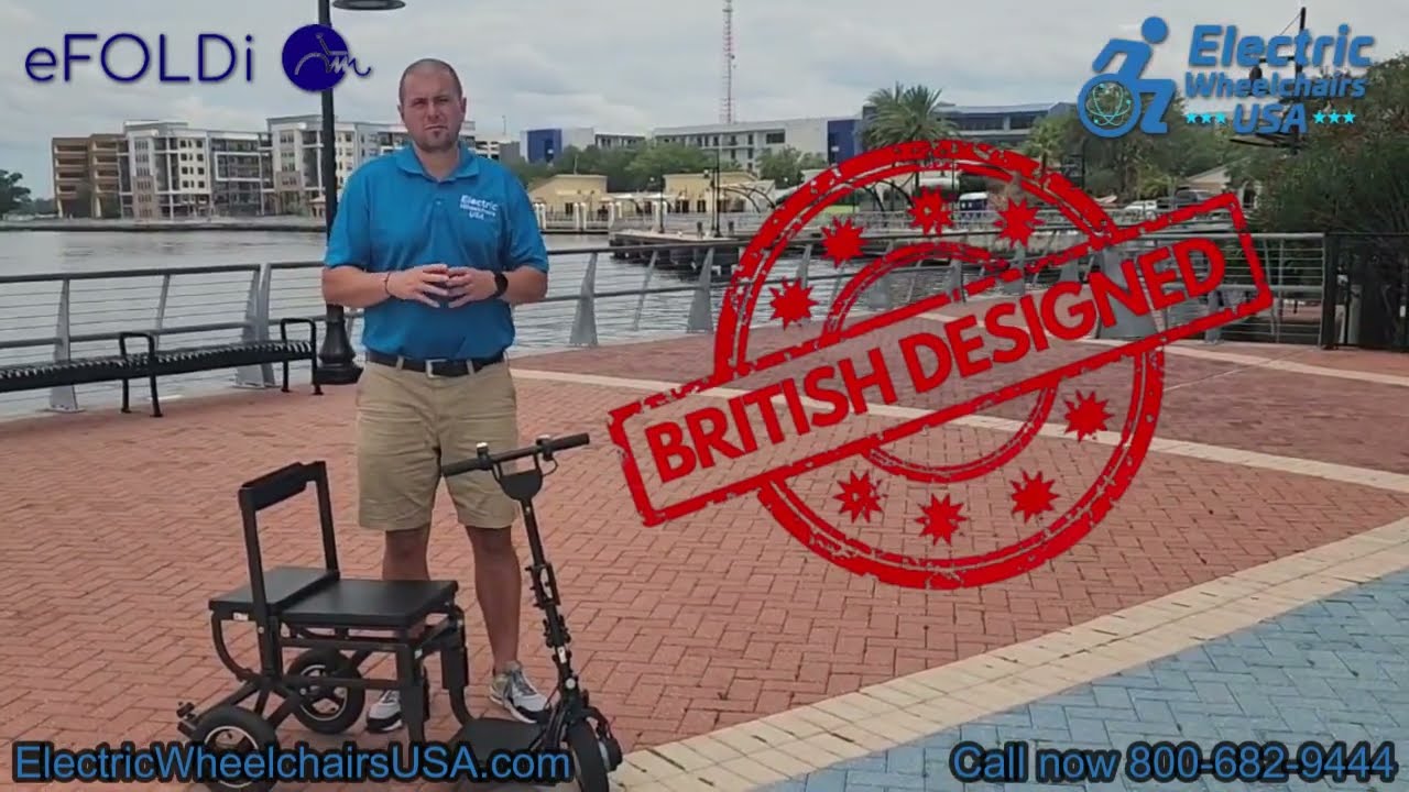 eFoldi Lite Lightweight Mobility Scooter [2024]