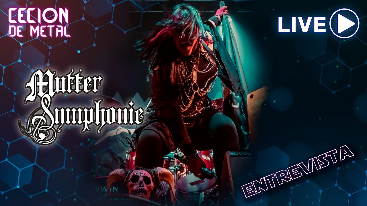 🎤S03:E30 Mutter Symphonie en voz de Angie Raven | En vivo en CeciOn de Metal 🔥