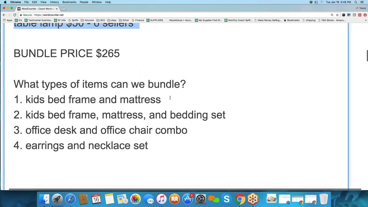 Bundling Products on ebay using Drop Shipping