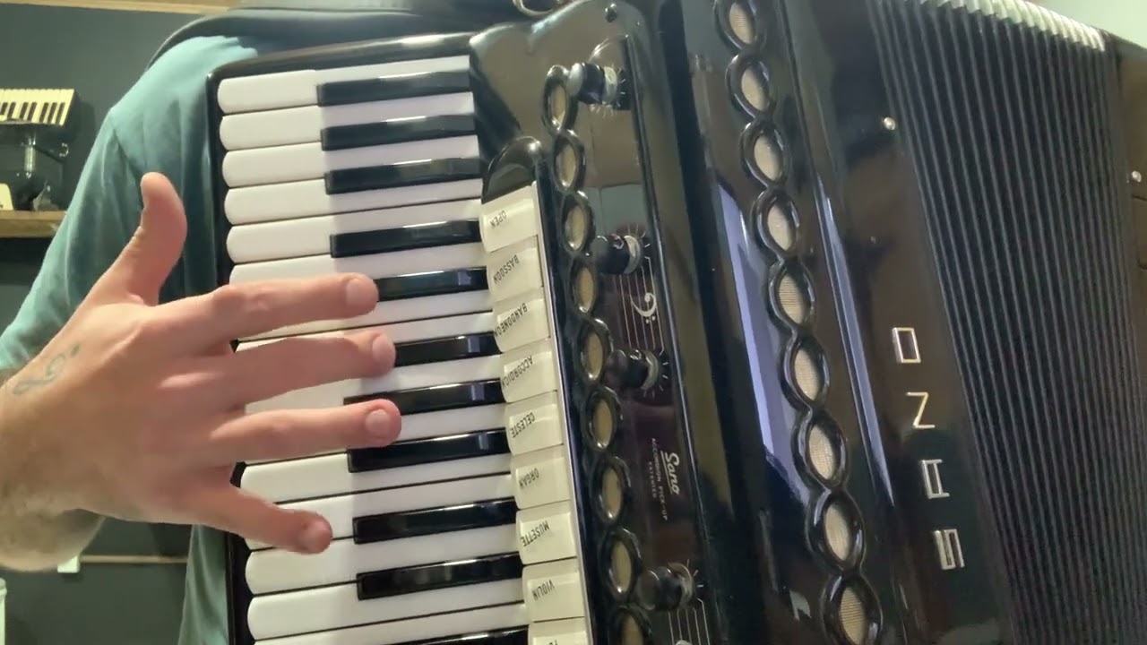 Vídeo aula la bella polenta - música italiana no acordeon
