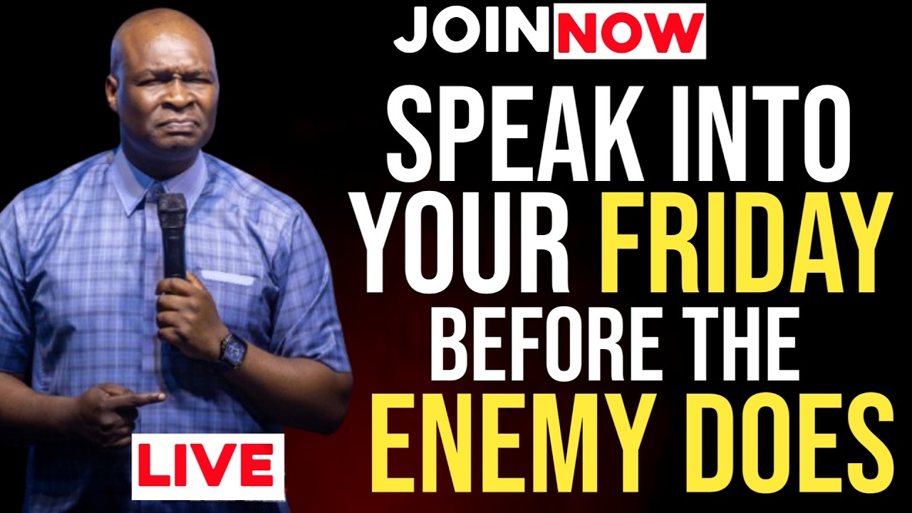 [Friday 20th February,2026] SPEAK INTO YOUR FRIDAY BEFORE THE ENEMY DOES - Apostle Joshua Selman