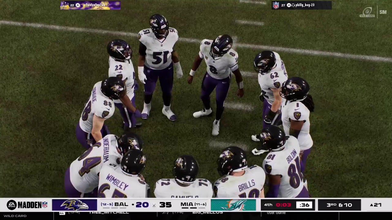 Ravens vs Dolphins