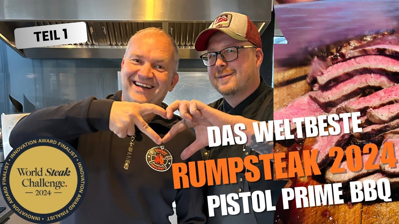 Ich teste das Weltmeister Steak 2024 von Pistol Prime BBQ | Teil 1