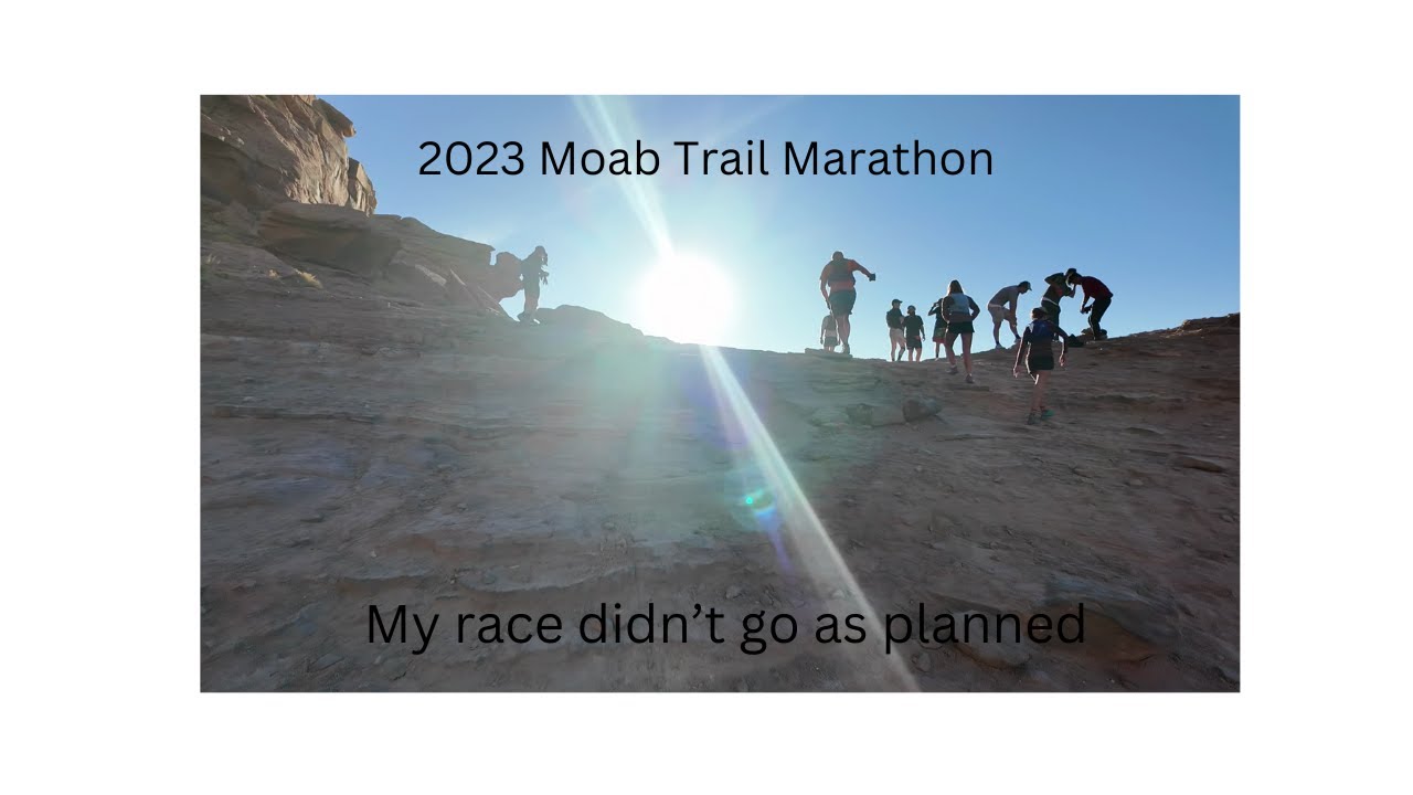 I barely survived the 2023 Moab Trail Marathon | Probably one of the hardest trail marathons around