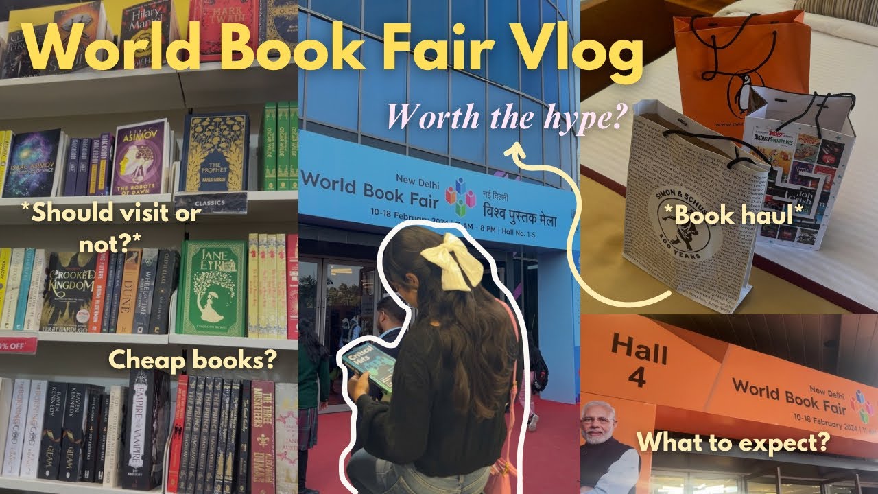 THE BIGGEST BOOKFAIR IN INDIA?📚Watch this before visiting the NEW DELHI WORLD BOOK FAIR 2025📖🌟
