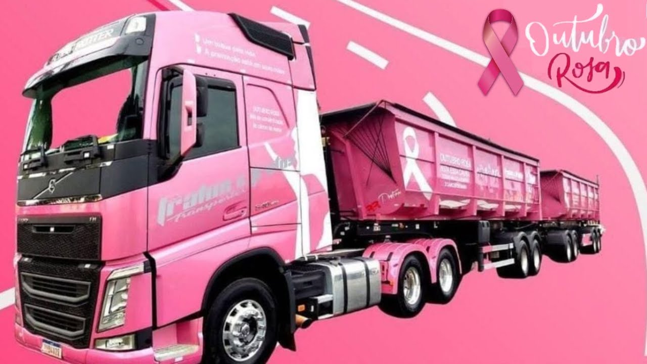 VOLVO FH 540 ROSA - FRATUS E FRATUS TRANSPORTES