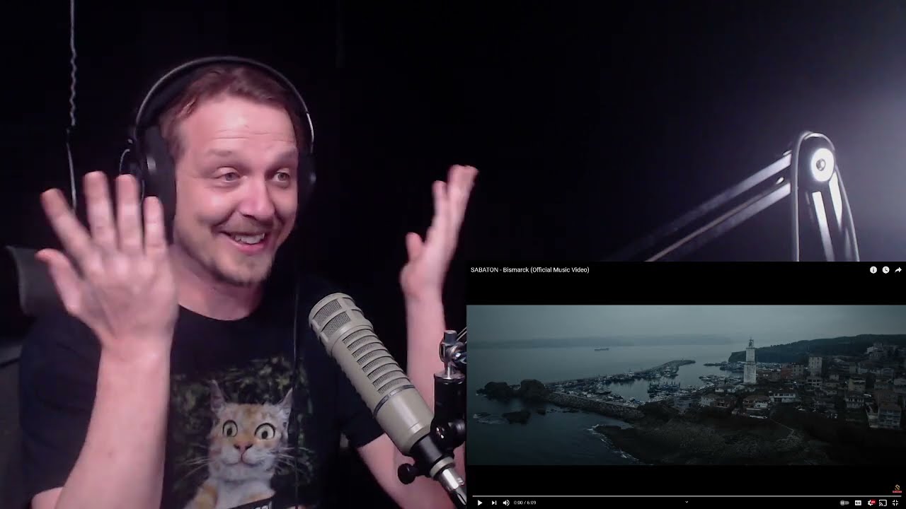 [Reaction] Sabaton - Bismarck (Best Freaking Video I have ever seen NO BS)
