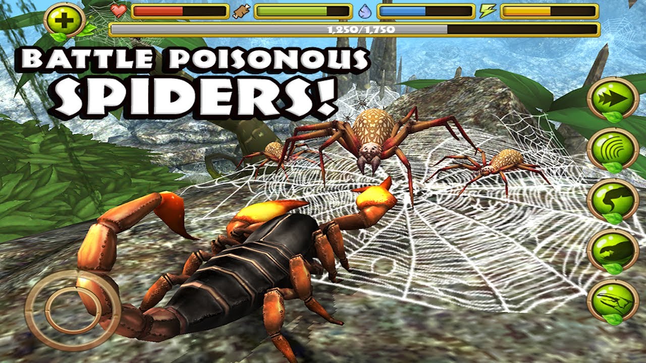 👍🦂Scorpion Simulator- #5-Симулятор Cкорпиона-By Gluten Free Games-Classic