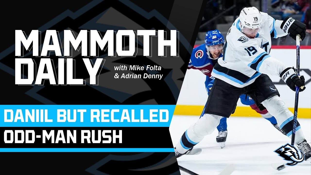 Mammoth Daily: Dec. 3, 2025: Daniil But Recalled, Game Day Edition, Nick DeSimone