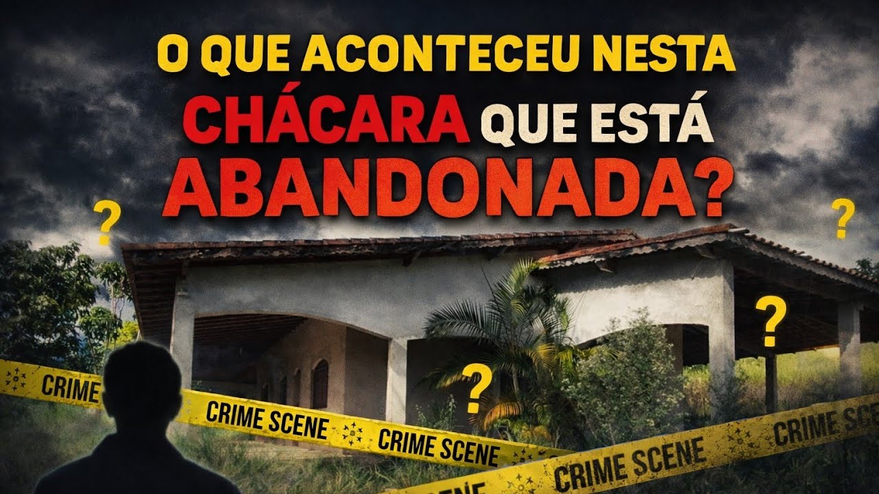 Chácara sinistra abandonada 