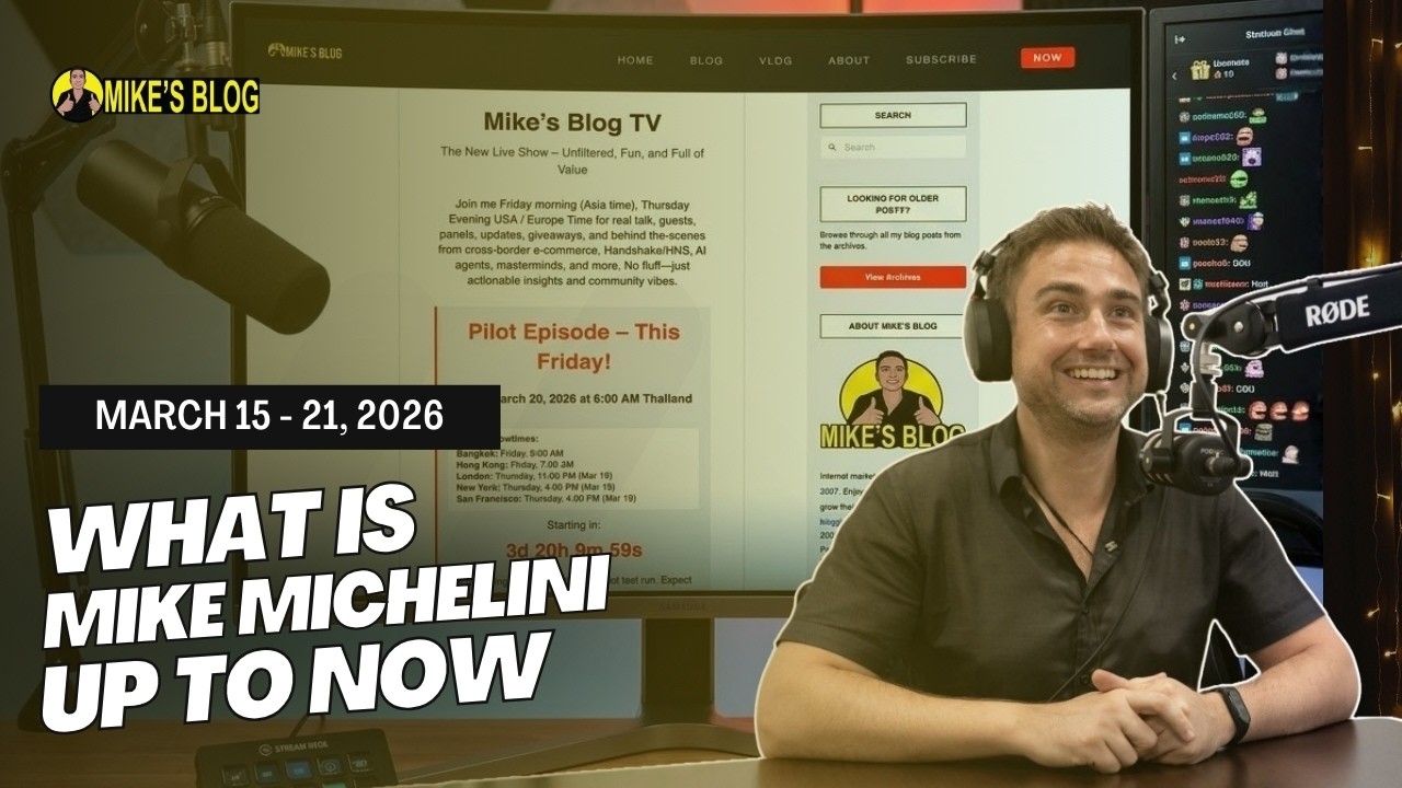 What Is Mike Michelini Up To Now: Mar 15 - 21, 2026