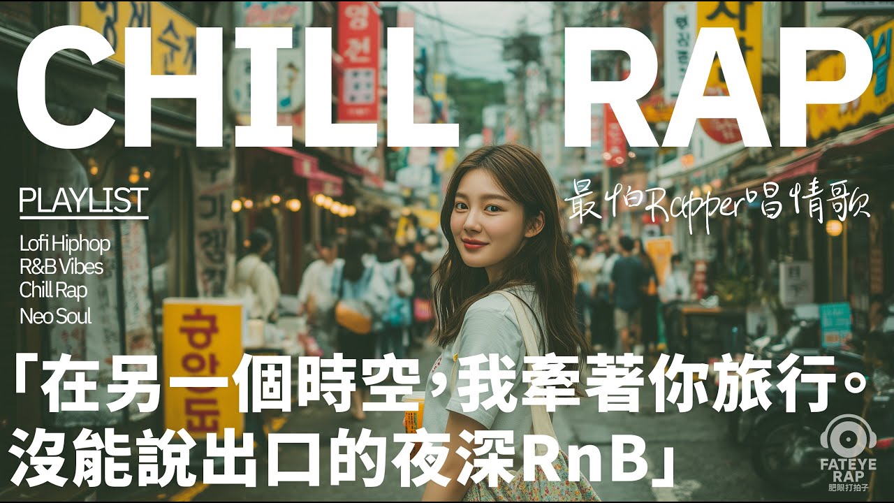 最怕Rapper唱情歌 Vol.24｜在另一個時空，我牽著你旅行｜中文 R&B × Chill Rap ｜沒能說出口的夜深RnB｜聽到最後會安靜｜深夜歌單