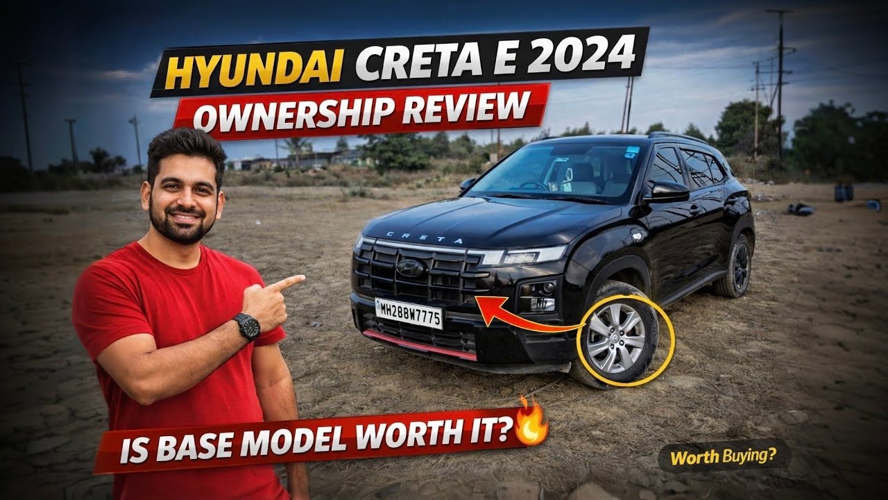 2024 Hyundai Creta Base Model Ownership Review 🔥| Worth Buying Base Variant? | Real Owner Experience