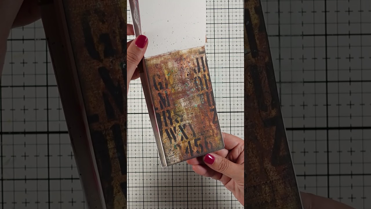 Fall themed art journal