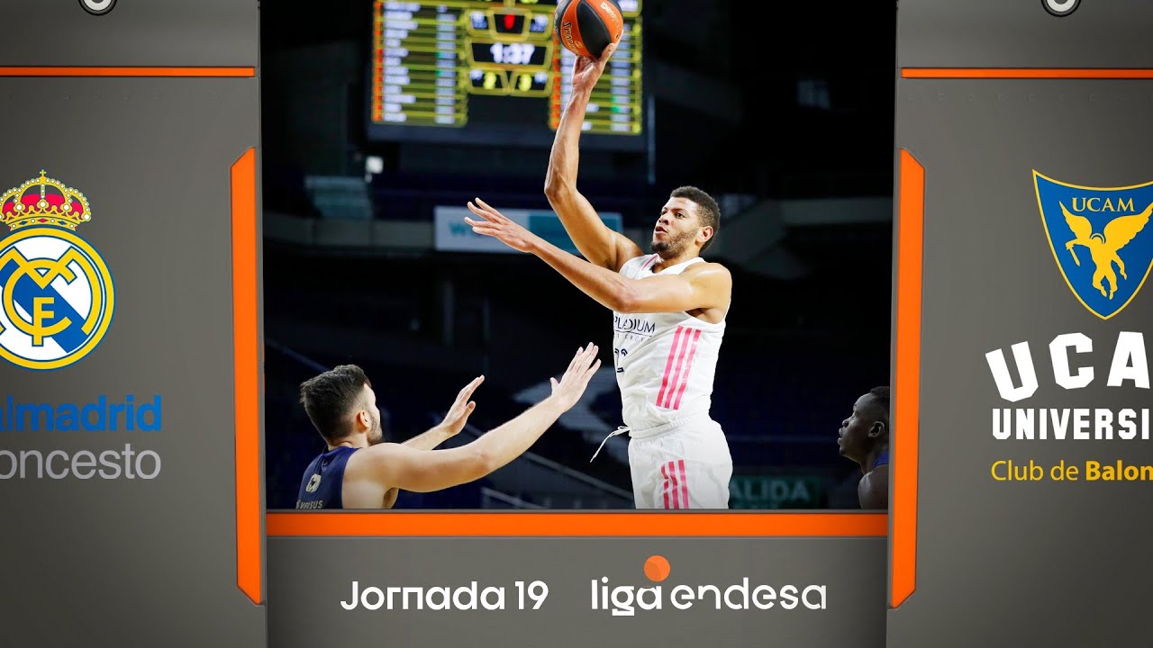 Real Madrid - UCAM Murcia (98-87) RESUMEN | Liga Endesa 2020-21