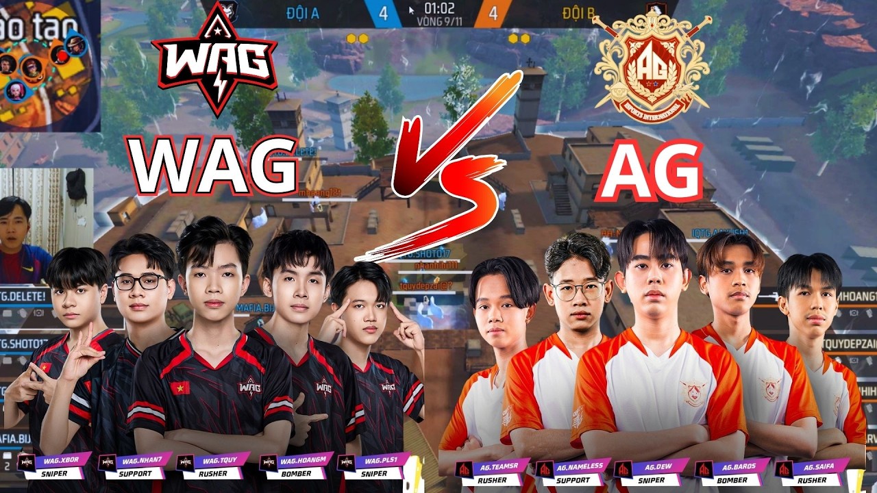 WAG đụng độ AG - Line up mới gây bất ngờ trước Thái Lan