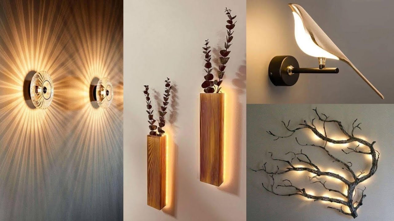 Modern LED Wall lights Home Decor | Fancy wall light design 2025 | Types LED ceiling Lights
