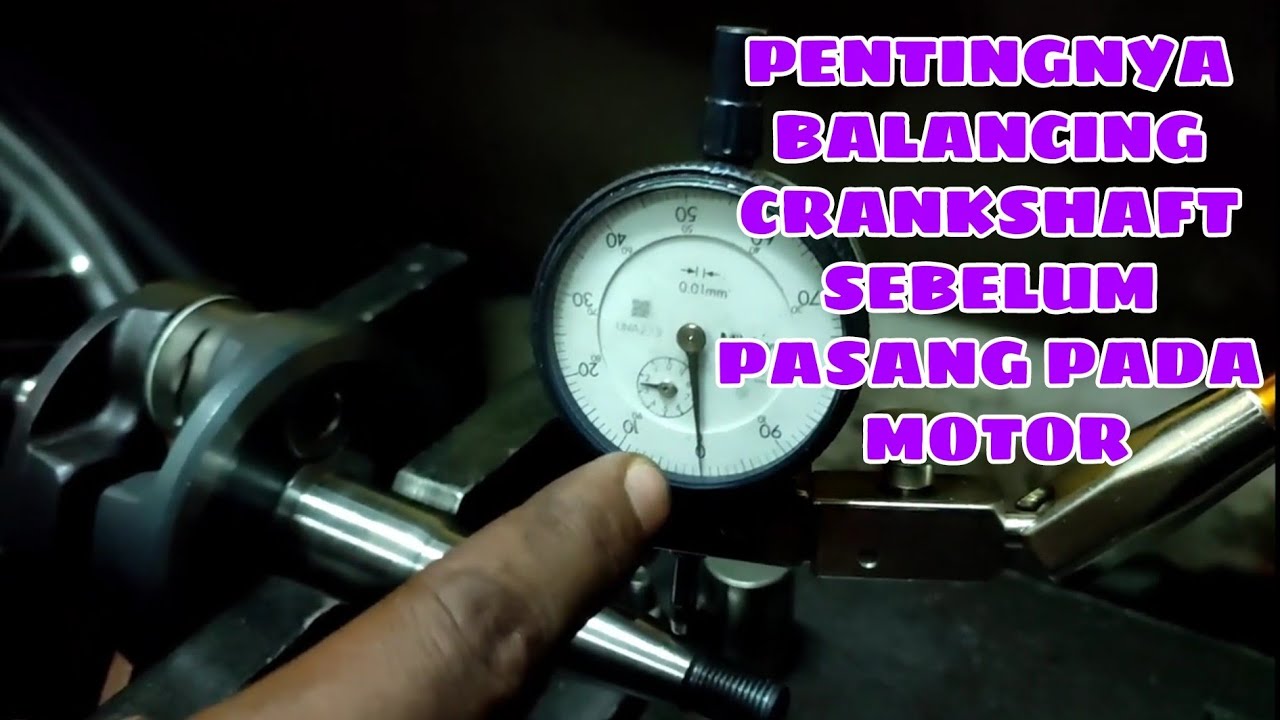 125z | FUNGSI BALANCING CRANKSHAFT | OVERHAUL 125z