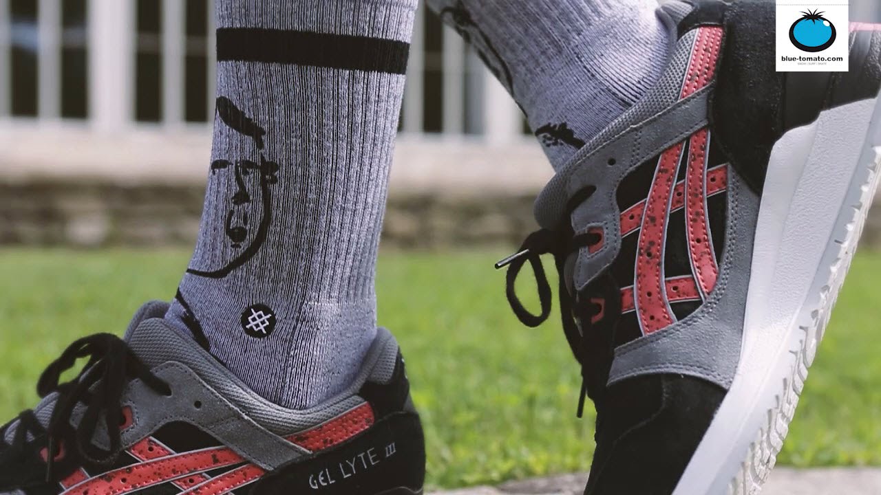 Asics Gel Lyte III and Stance Curb Feelers Socks