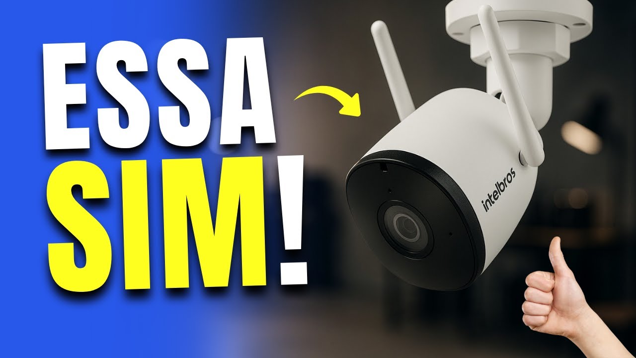 Câmera Wi-Fi Intelbras IM5C vale a pena? Confira tudo sobre essa câmera Wi-Fi Externa!