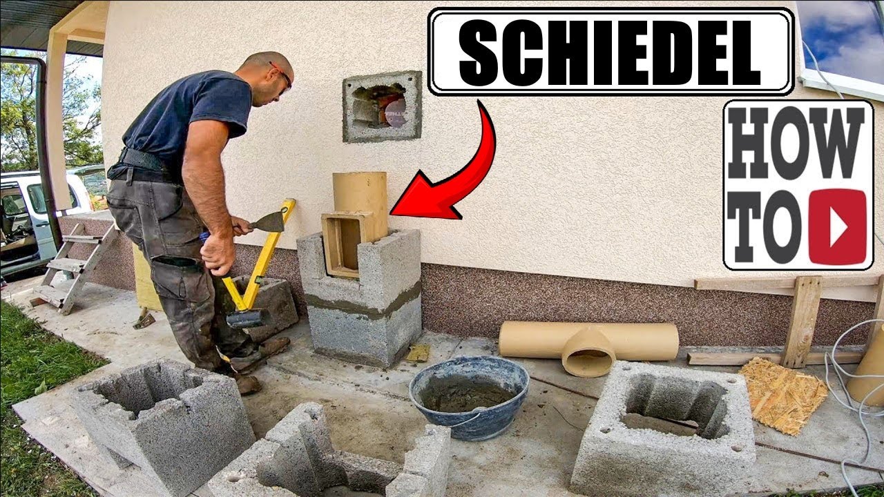 Zidanje SCHIEDEL spoljnjeg DIMNJAKA