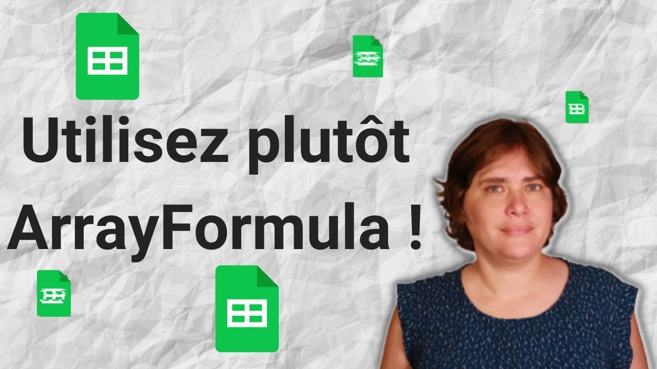 Ne recopie plus tes formules sur chaque ligne dans Google #Sheets : #arrayformula