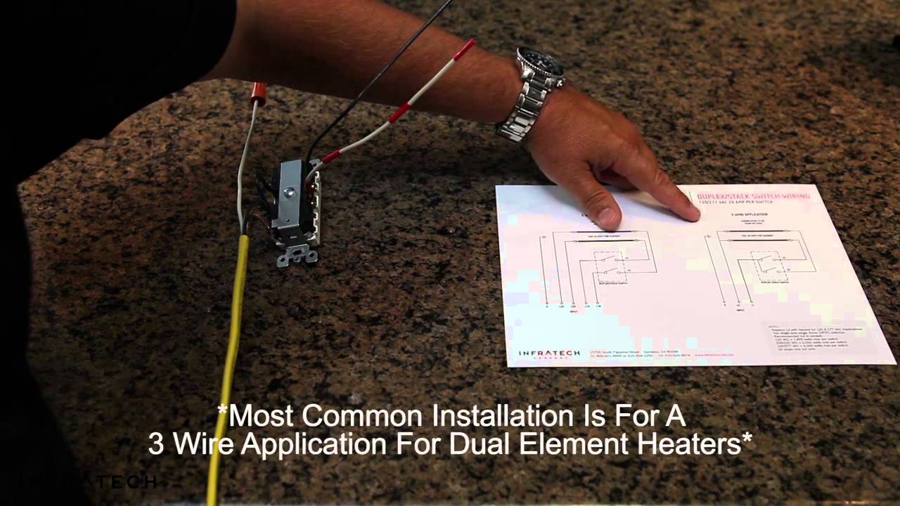 How to Install Infratech Duplex Stack Switch Assemblies