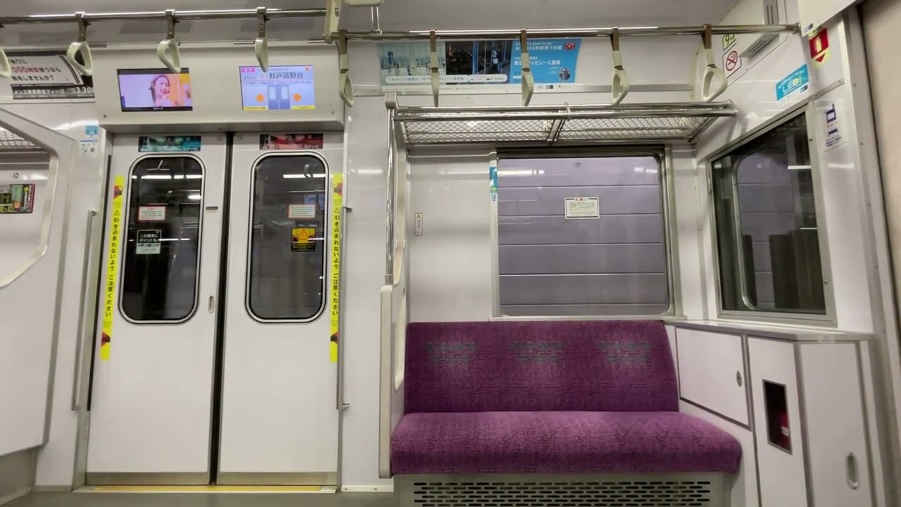 【三菱IGBT-VVVF】東京メトロ8000系8110F走行音 南栗橋〜春日部