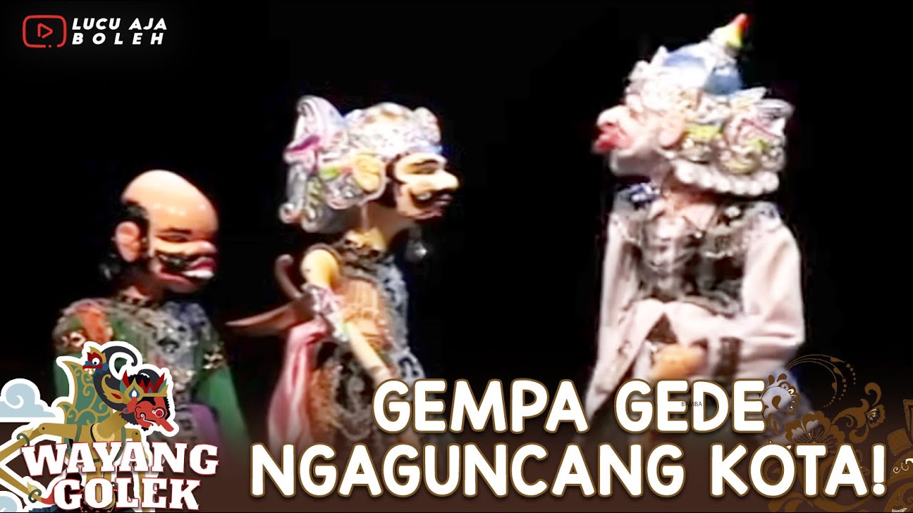 GEMPA GEDE 8 SKALA RICHTER NGAGUNCANG KOTA! | WAYANG GOLEK ASEP SUNANDAR SUNARYA