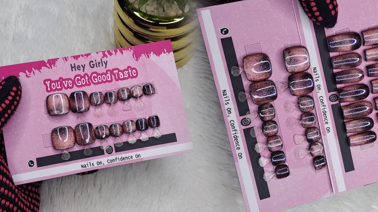 I Customized My Own Jelly gel For Cateye Nail Design 💅🏽 