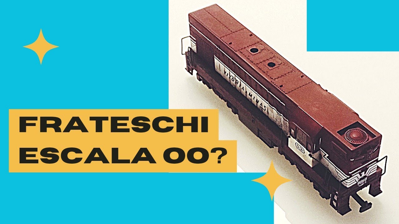 A Escala da Locomotiva G12 Frateschi | Ferromodelismo & Maquete