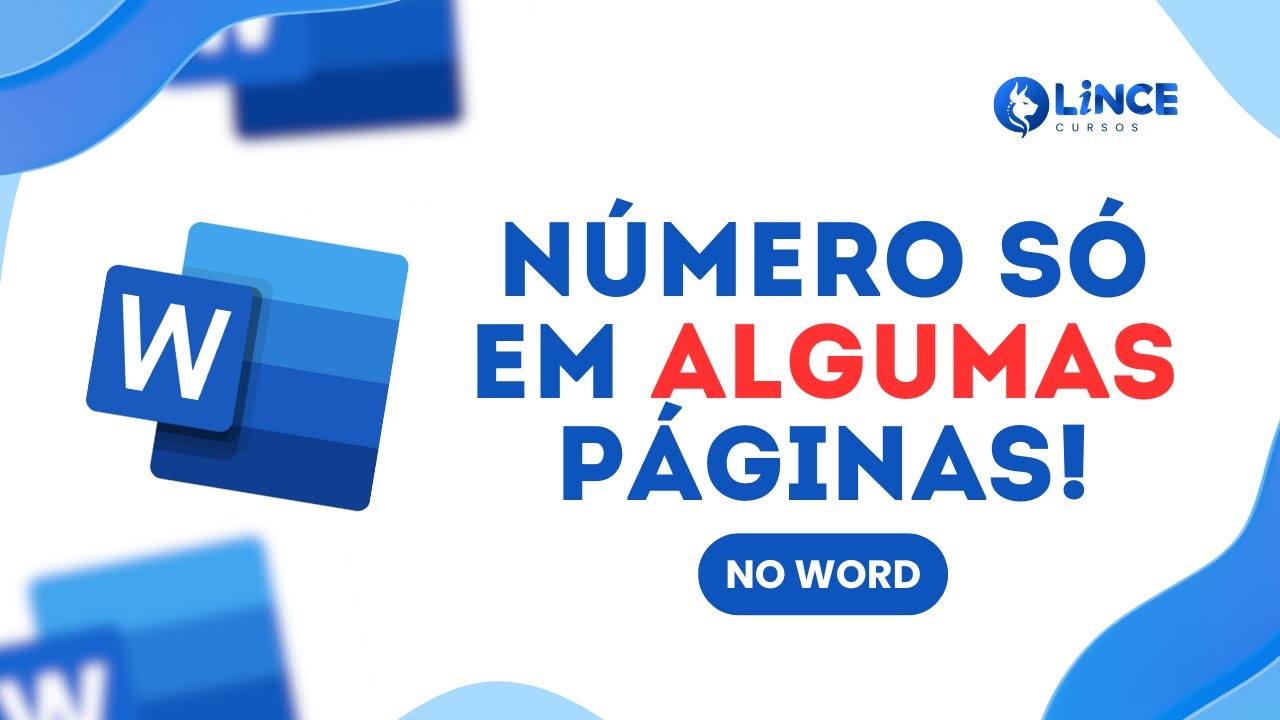 Aprenda a numerar páginas específicas no Word – simples e rápido!