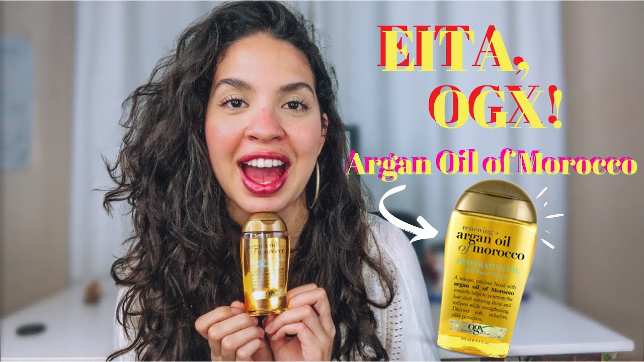 FINALIZEI MINHAS ONDAS SÓ COM O ARGAN OIL OF MOROCCO DA OGX! | A Louca dos Óleos Ataca Novamente! 🤪
